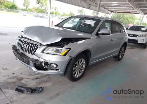 2017 Audi Q5 2.0T Premium z USA, uszkodzony, nr VIN WA1C2AFP3HA058377